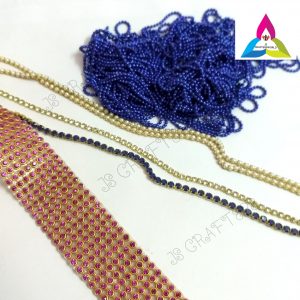 Stone, Pearl Chains and Laces