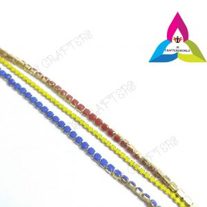 Luster stone chains