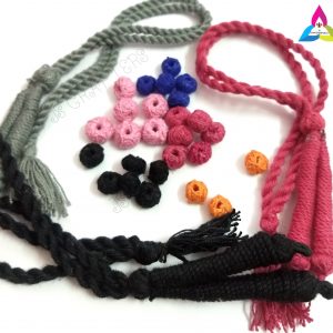 Cotton Thread dori and Beads