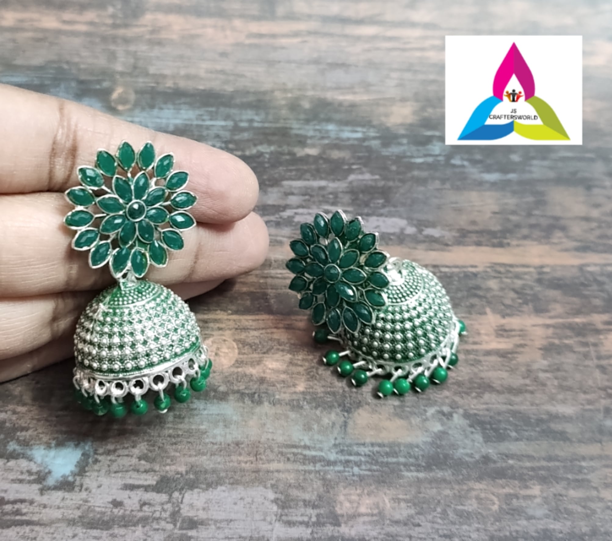 Buy Green Emerald Drop Earrings, Gold Teardrop Emerald Crystal Earrings, Dark  Green Earrings, Simple Dangle Earrings, Green Emerald Wedding Gift Online  in India - Etsy